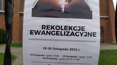 Rekolekcje kerygmatyczne Miszewko Strzałkowskie 18-20 lis 2022