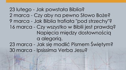 Od Słowa do Słowa: biblijne czwartki na Stanisławówce